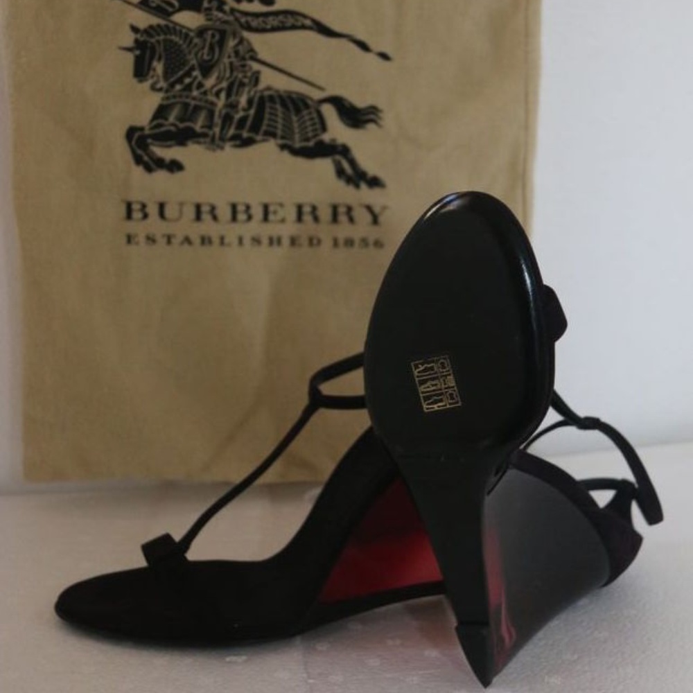 Authentic Burberry Prorsum Purple Suede Leyburn Lu